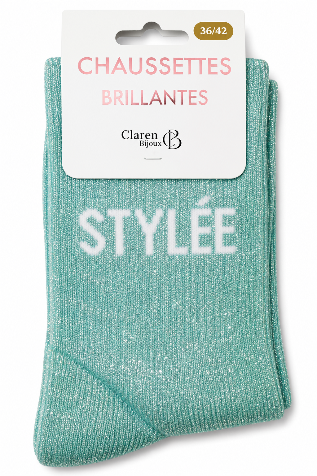 Chaussettes à paillettes Stylée