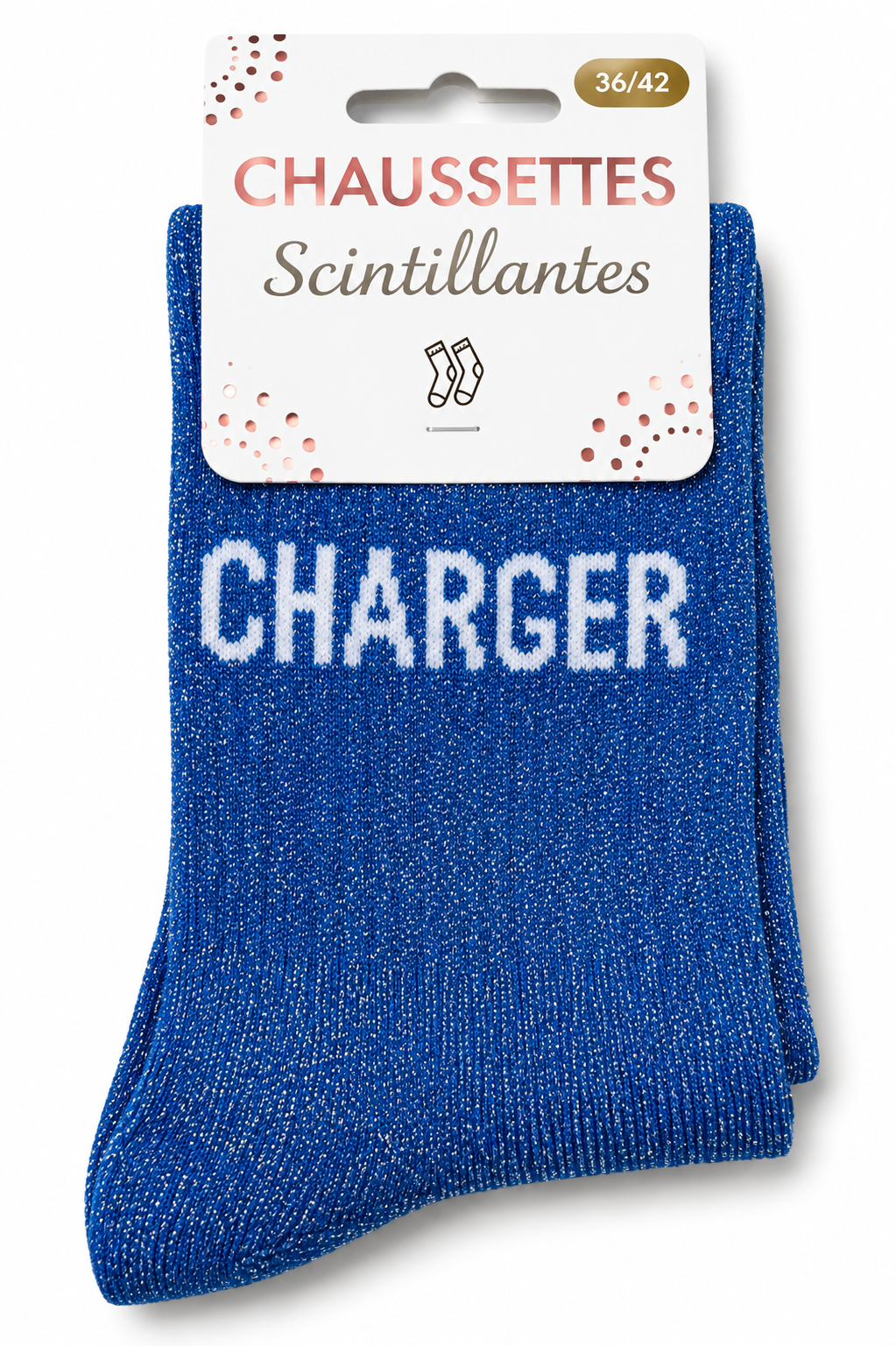 Chaussettes à paillettes Charger