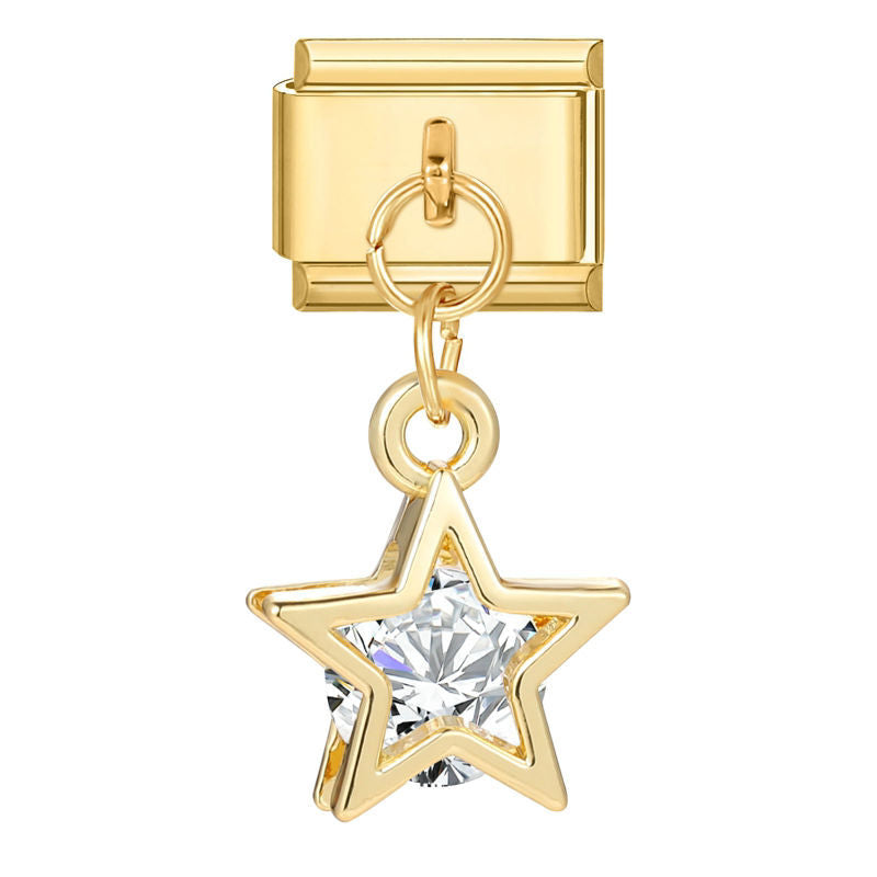 Pendentif étoile brillante