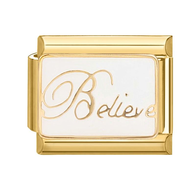 Believe blanc