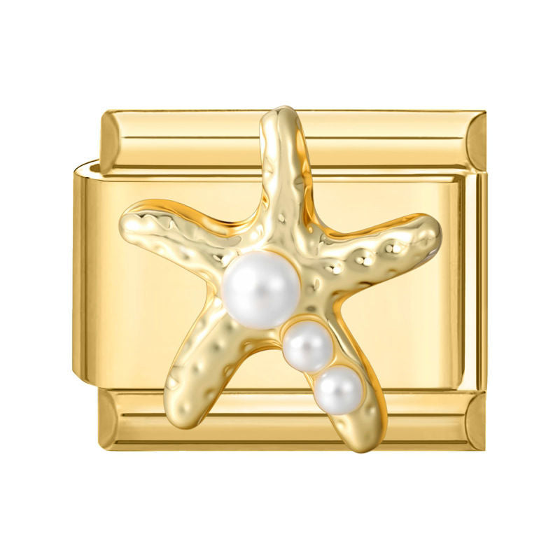 Étoile de mer avec perles