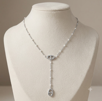 Collier Perla argenté