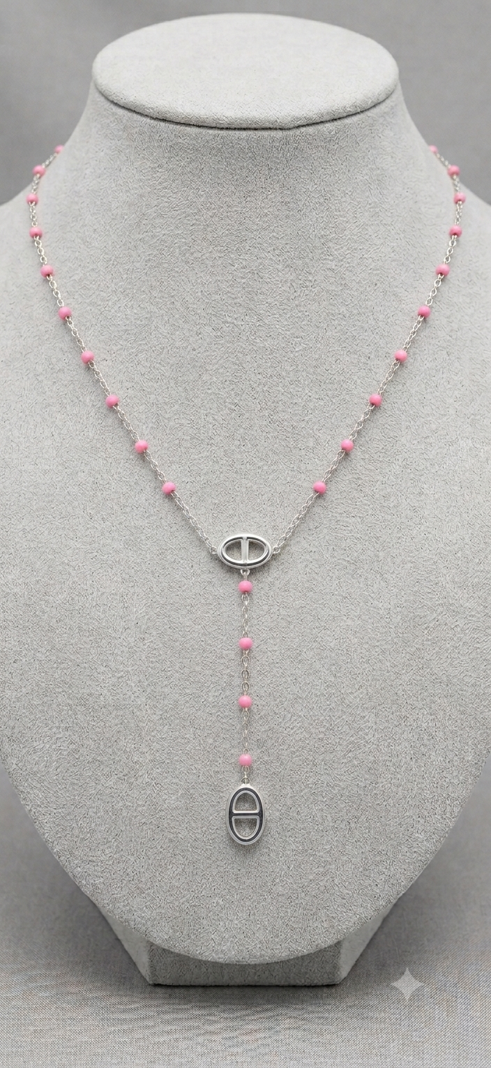 Collier Perla argenté