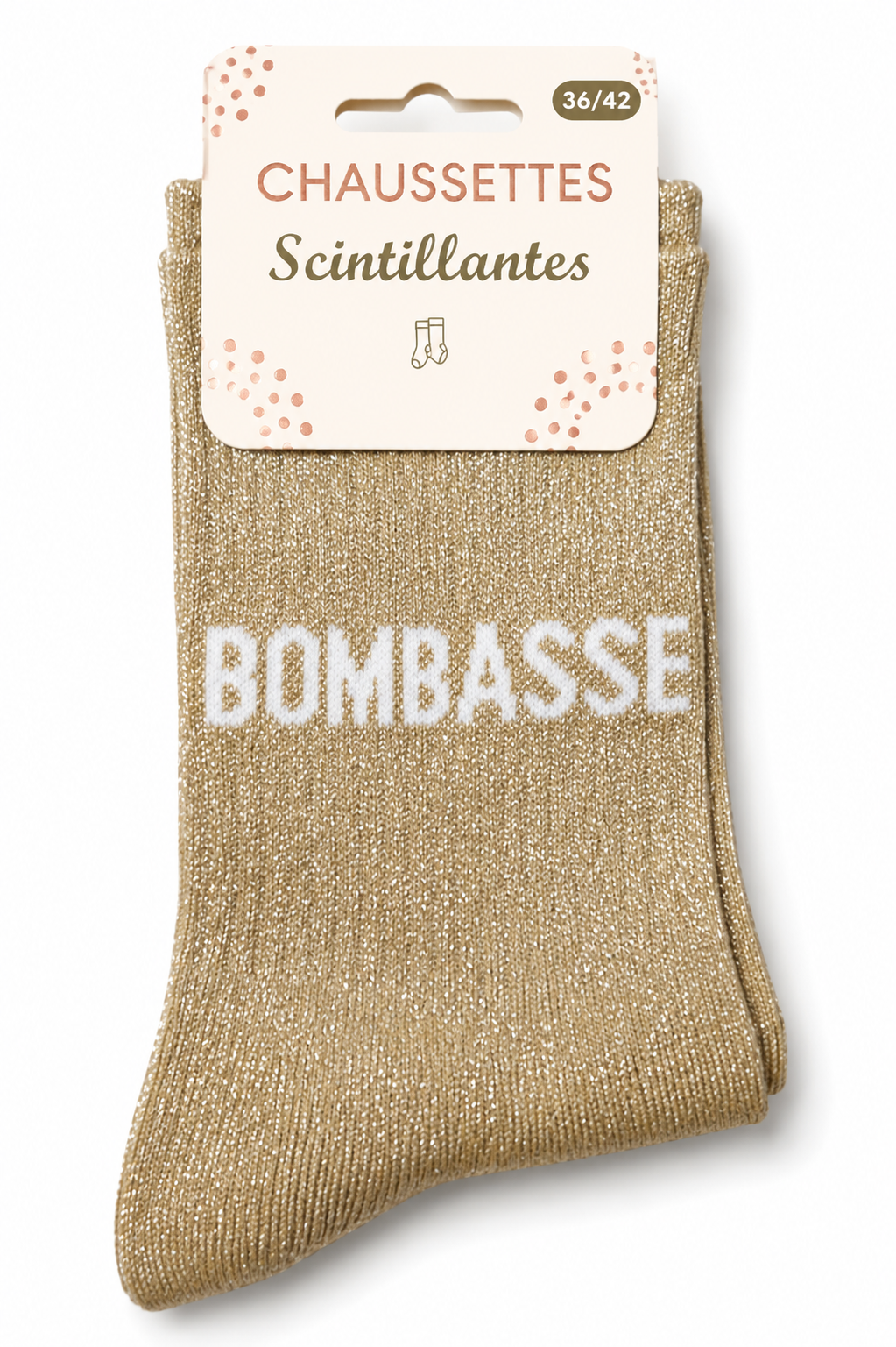 Chaussettes à paillettes Bombasse