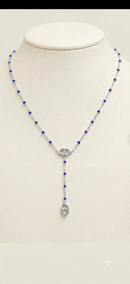 Collier Perla argenté