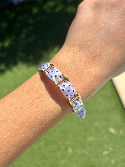 Bracelet Polka blanc