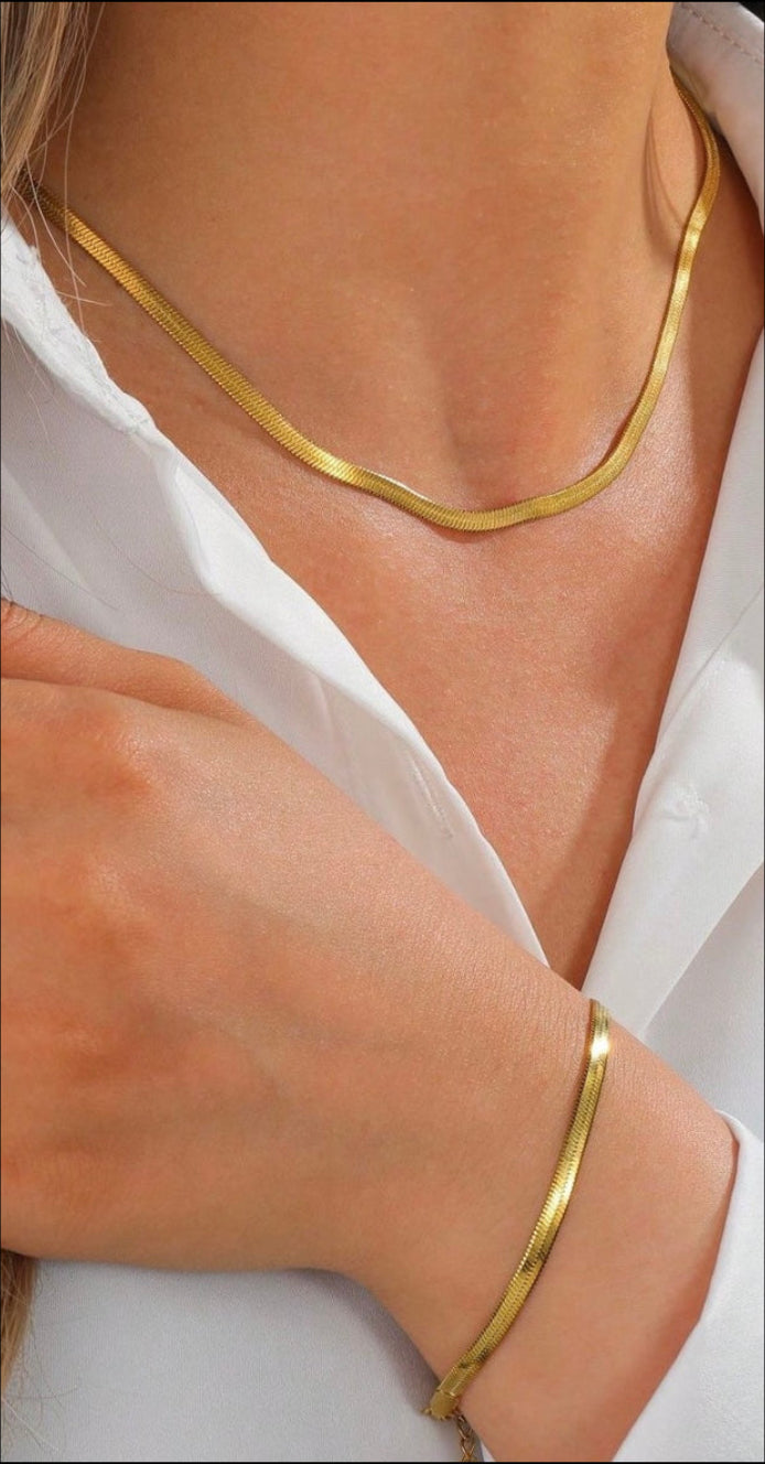 Duo collier et bracelet Elena