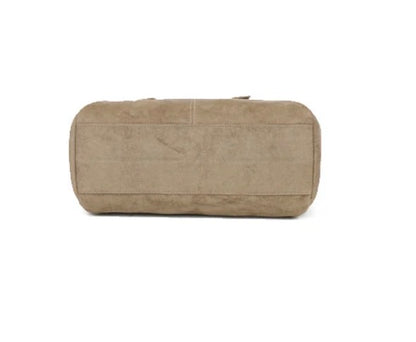 Sac cabas XL Amaya suédine - Taupe