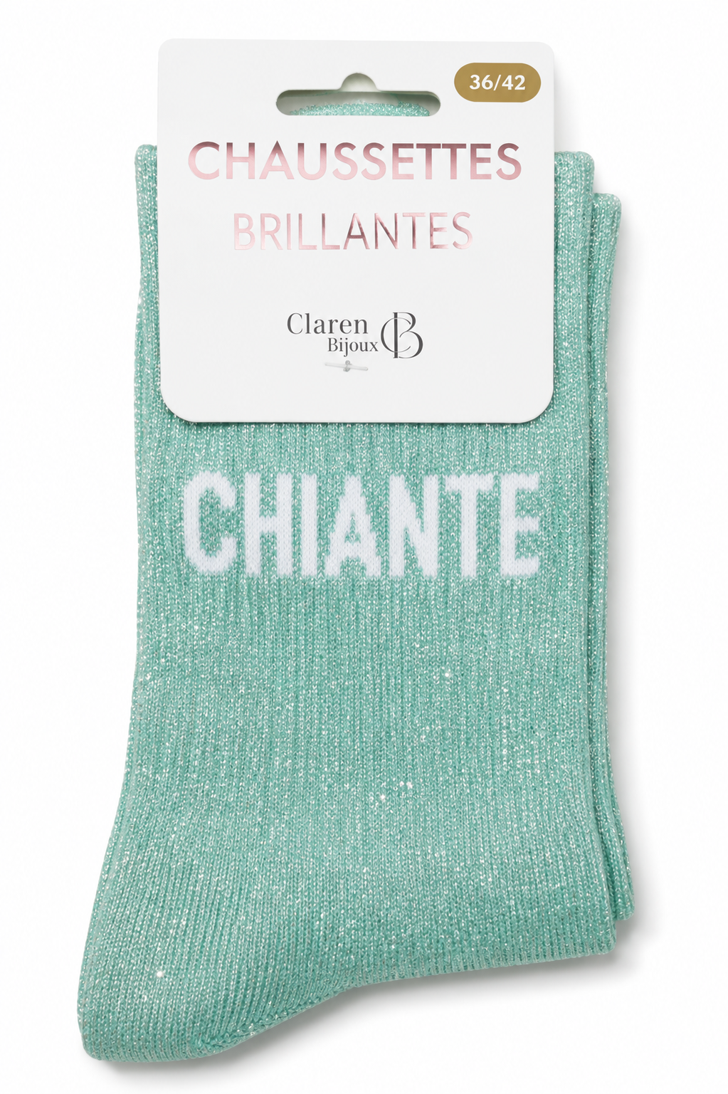 Chaussettes à paillettes Chiante