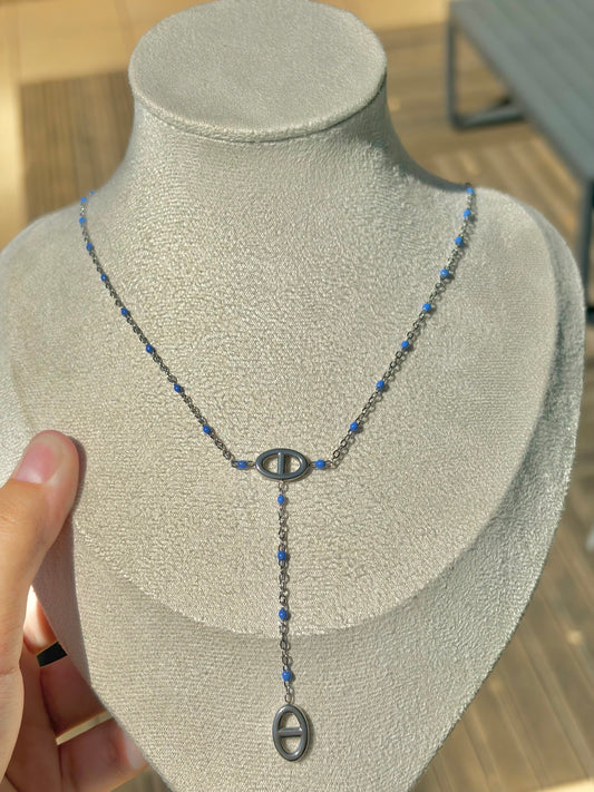 Collier Perla argenté