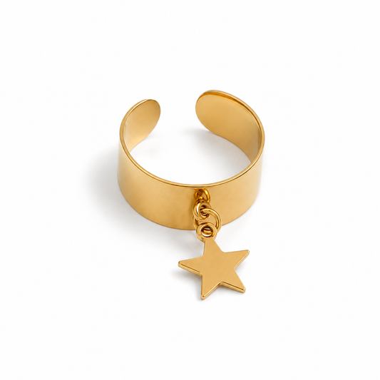 Bague Stella dorée